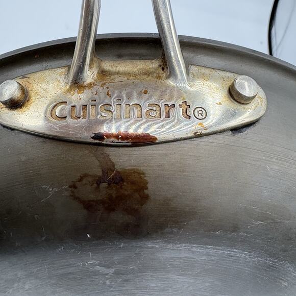 Cuisinart 10" Skillet Frying Pan with Lid‎ 622-24 Classic Nonstick Black - Picture 3 of 10